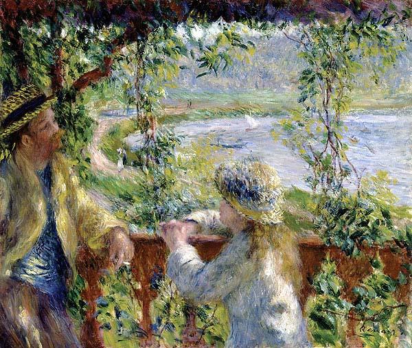 Pierre-Auguste Renoir By the Water, Sweden oil painting art